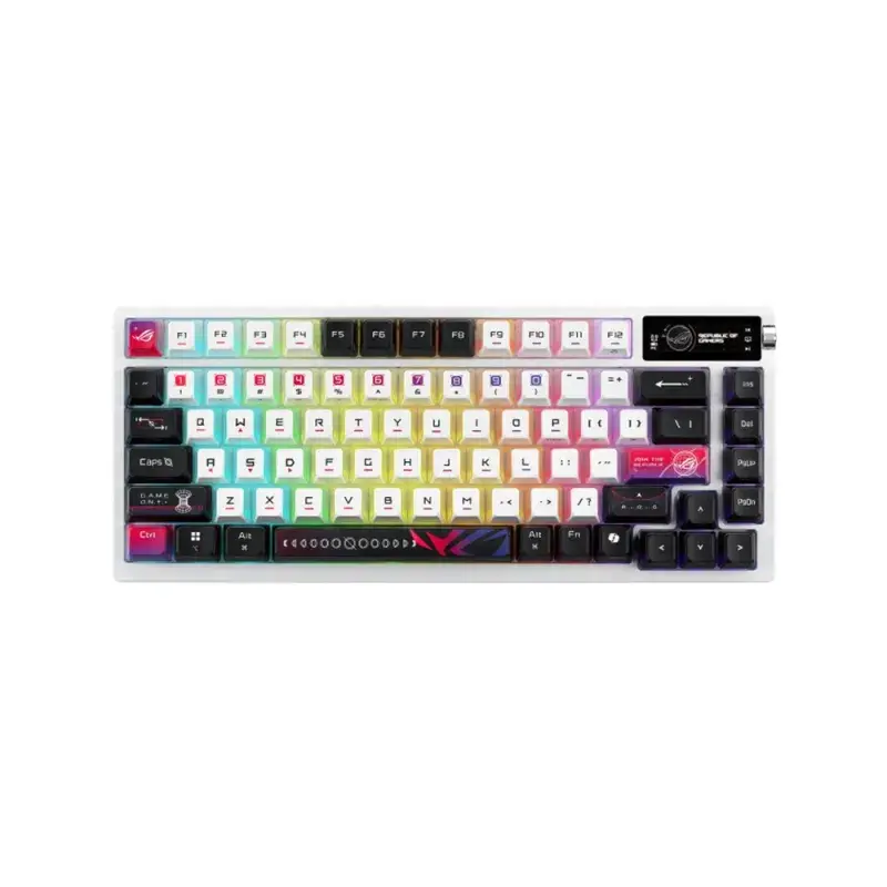 ASUS ROG Azoth X NX Mechanical Switch (Strom V2) Hot-Swappable 75% Custom Gaming Keyboard