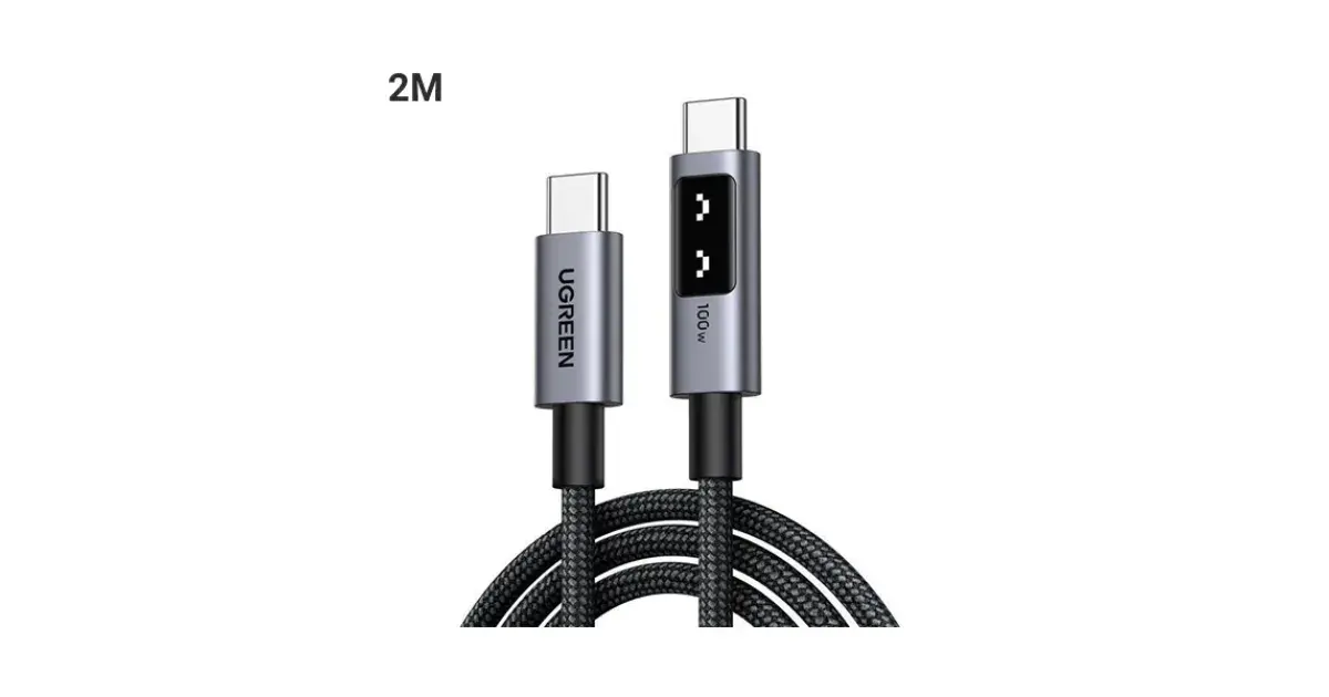 UGREEN L509 (35512) Uno USB-C to USB-C PD Fast Charging Cable - 2M