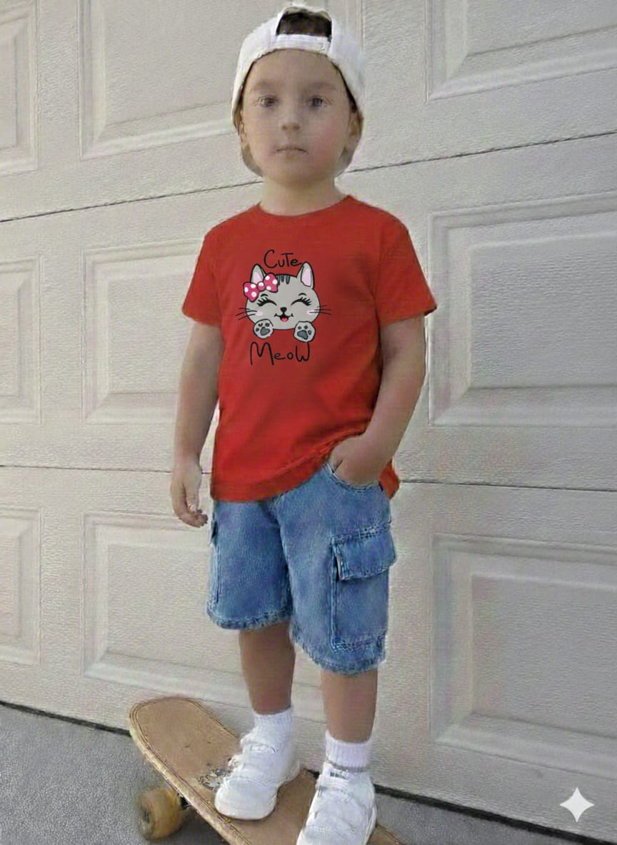 Baby TShirt and Denim Pant Set