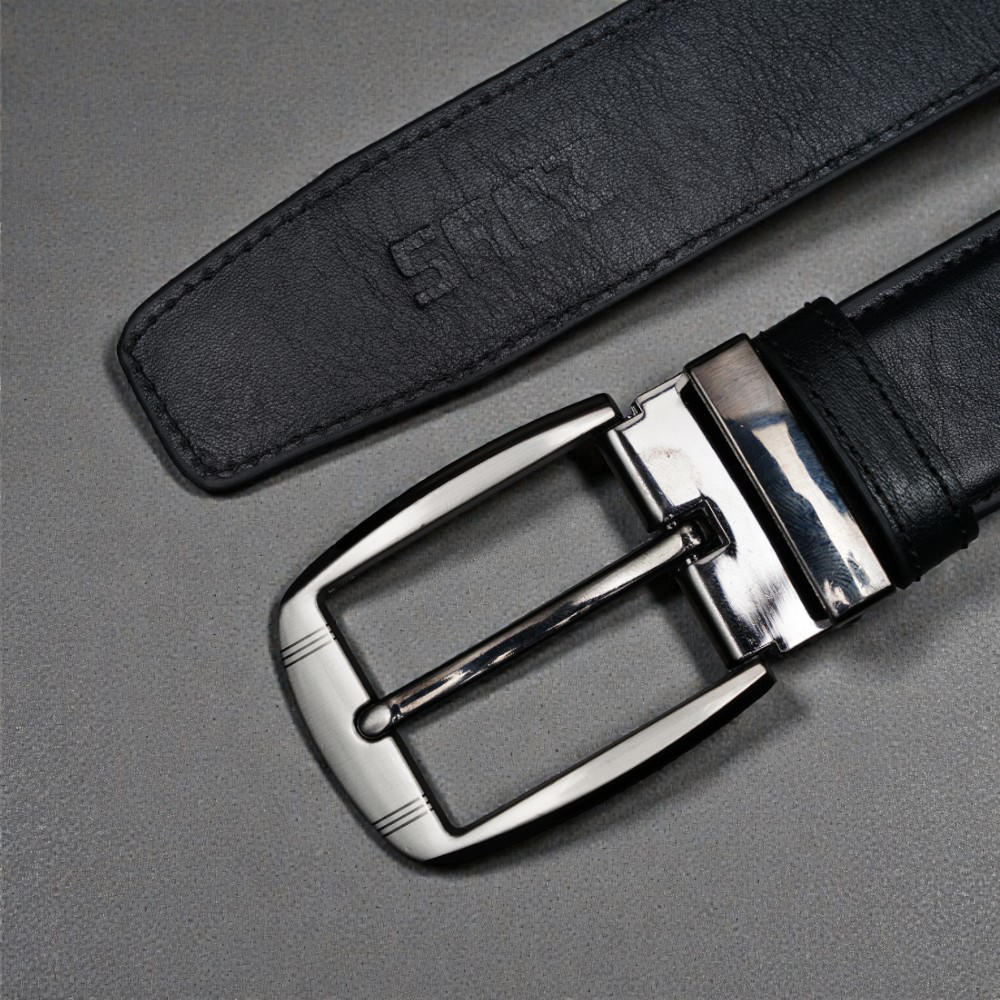 Zays Handcrafted Leather Belt for Men - Full-Grain Cowhide Adjustable Fit Stylish and Long-Lasting Designed for Office Traditional and Casual Use - Sweat-Resistant Anti-Crack Build Ideal for Daily Wea