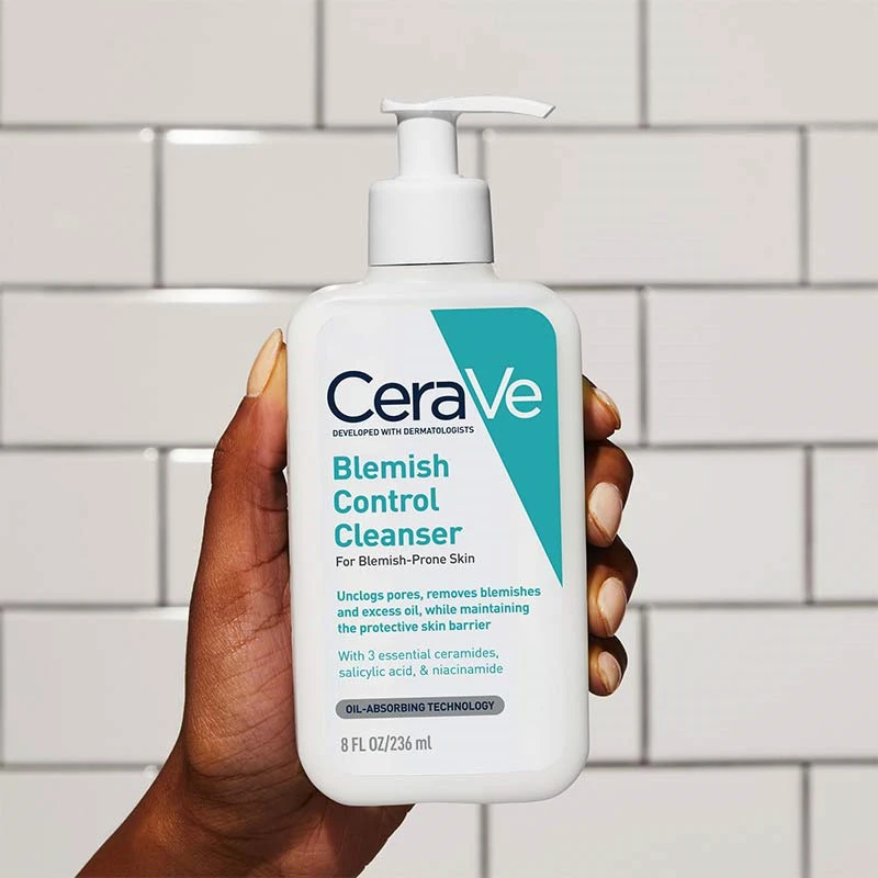 Cerave Blemish Control Cleanser 236ml I Made in UK
