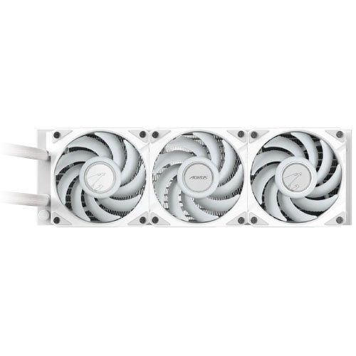 AORUS WATERFORCE II 360 ICE # Fan EZ-Chai and 330-Degree Rotatable Water Block