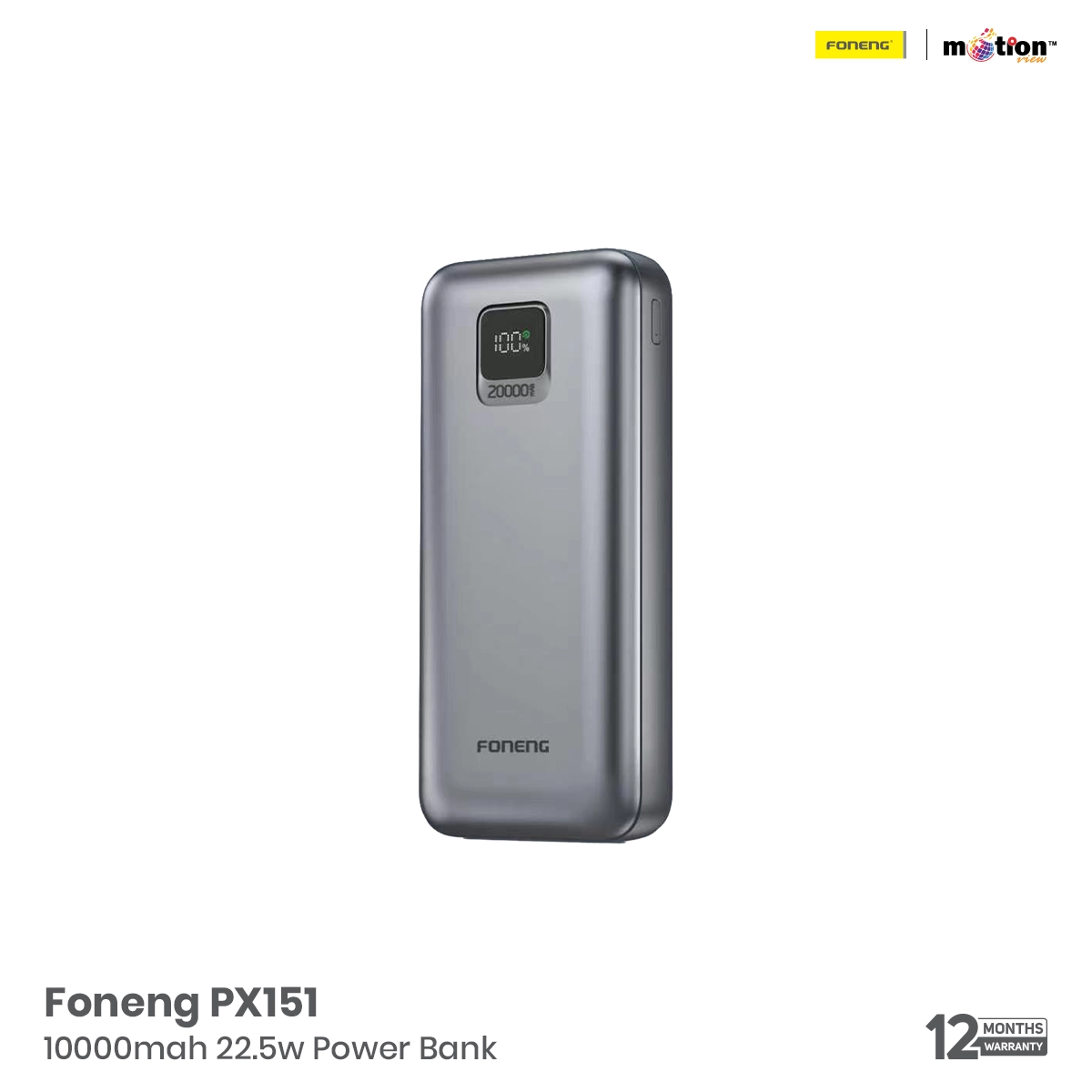Foneng PX151 20000mAh 22.5W Power Bank