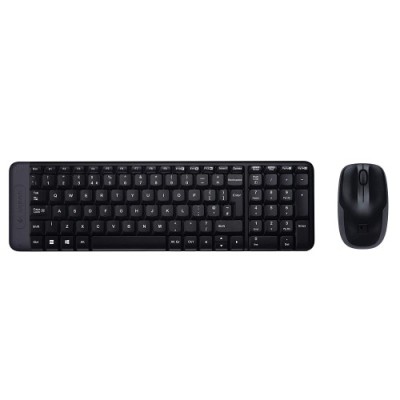 Logitech MK215 Wireless Keyboard and Mouse Combo Black