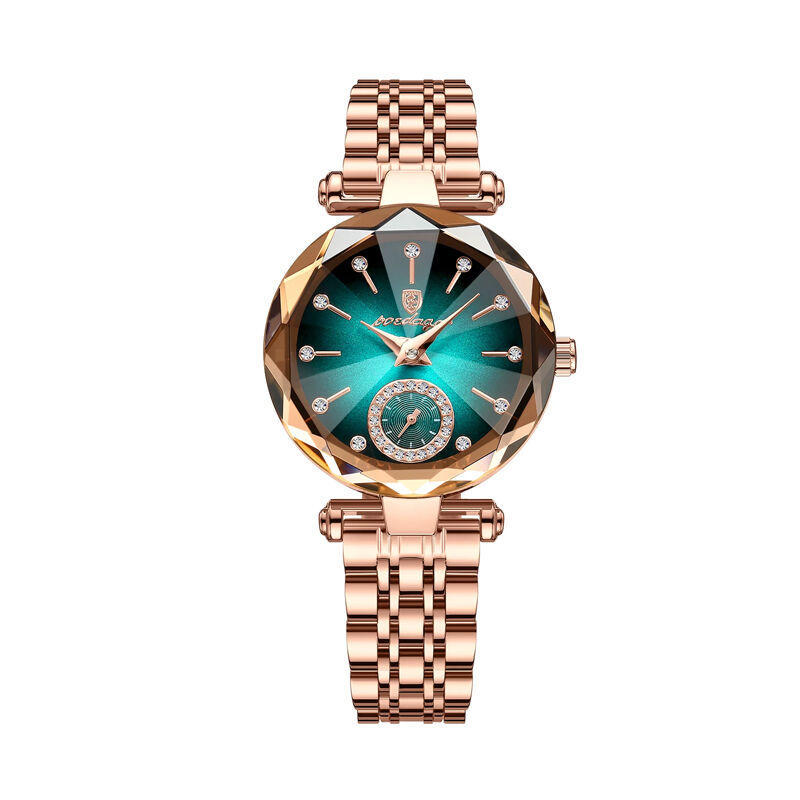 Poedagar 719 Pearl Dial Stainless Steel Waterproof Women’s Watch