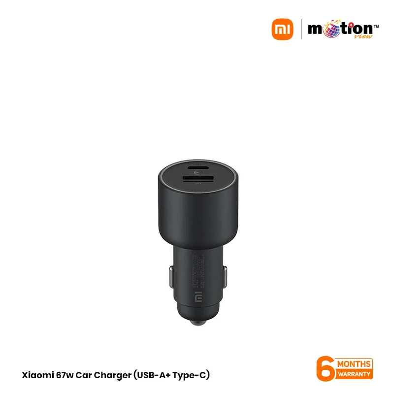 Xiaomi 67W Car Charger (USB-A + Type-C)