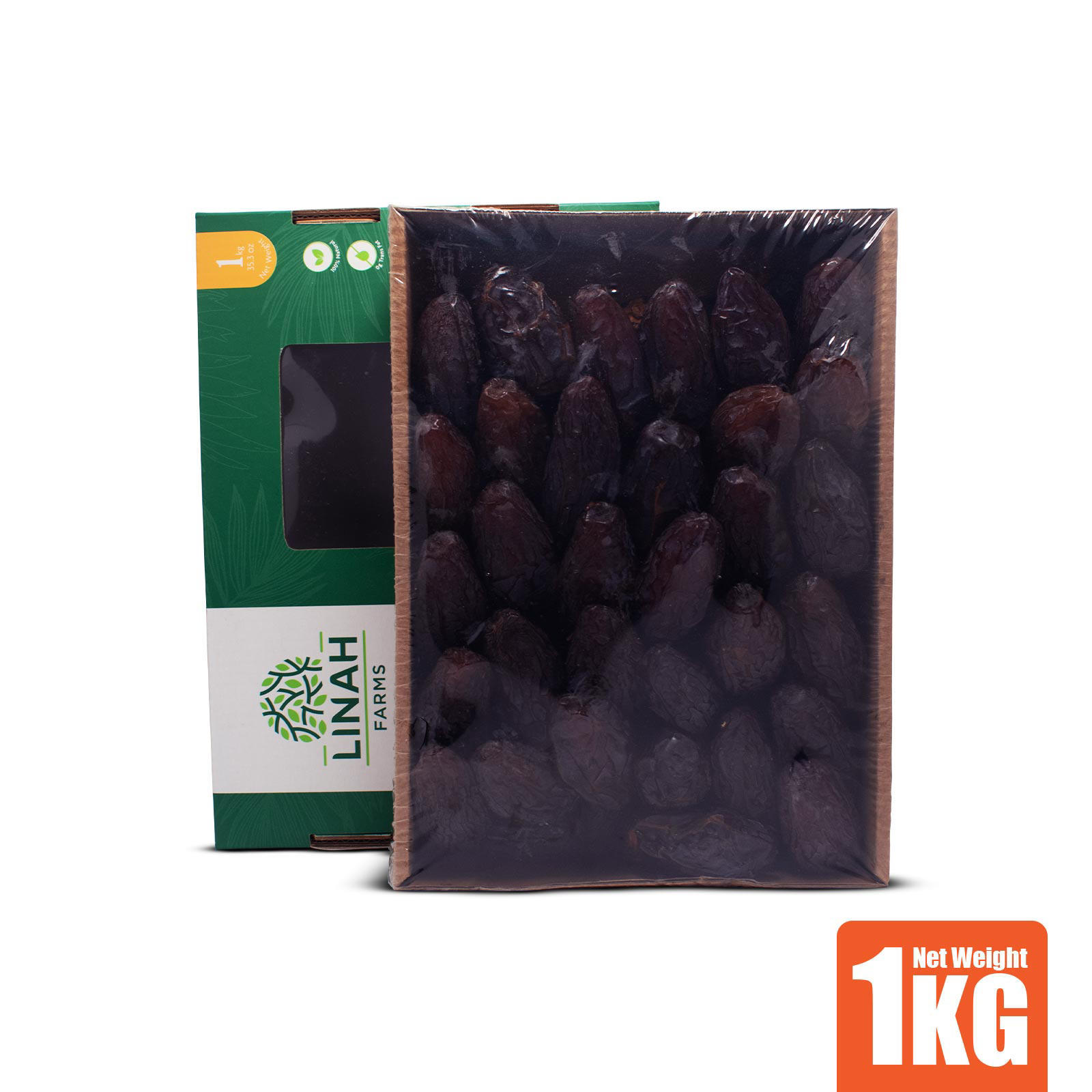 Linah Farms Medjool Premium Quality Dates – 1 Kg