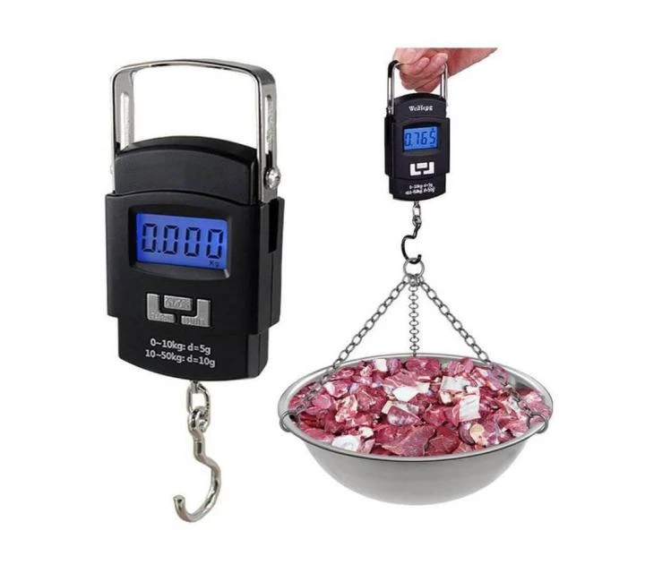 Electronic Portable LCD Digital Scale Double Precision Luggage Weight Scale Balance Scales with Hanging Hook