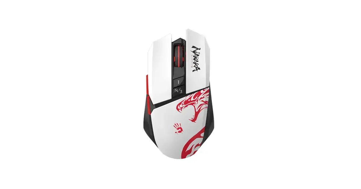 A4Tech Bloody R36 Ultra Naraka Dual Mode Wireless + USB Type-C Gaming Mouse