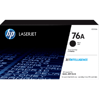 HP 76A Original LaserJet Black Toner