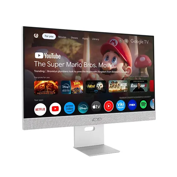 ASUS ZenScreen MS27UC 27-inch 4K UHD USB-C Smart Monitor with Google TV