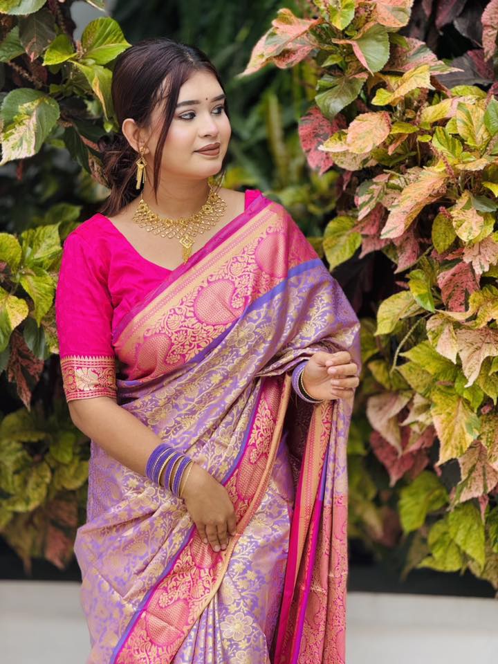 Kanjivaram katan Sharee
