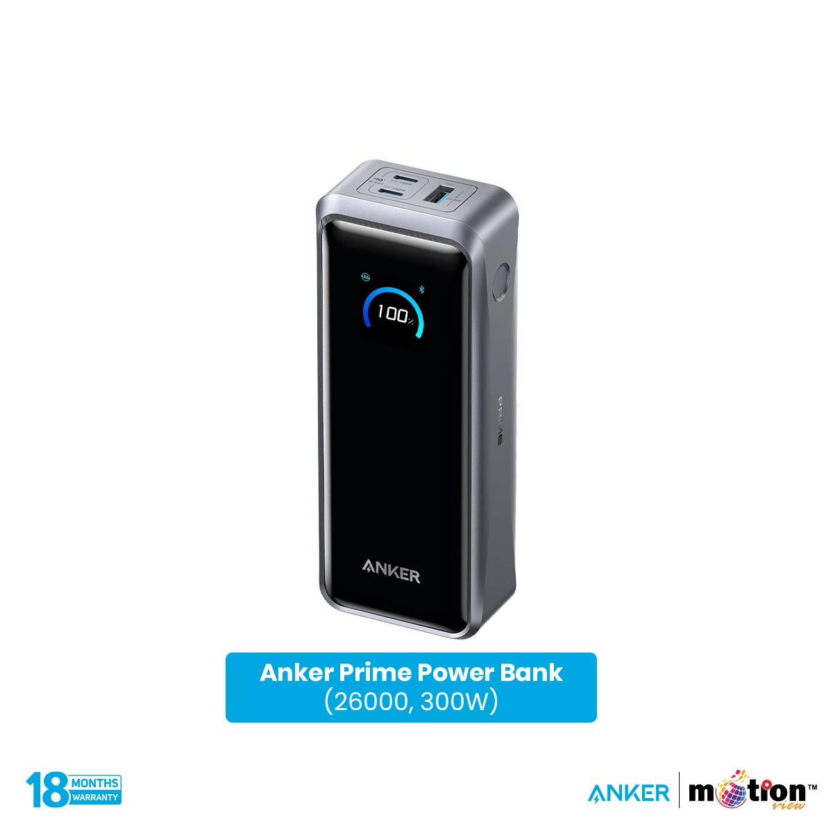 Anker Prime 26000mAh Power Bank (26K, 300W)