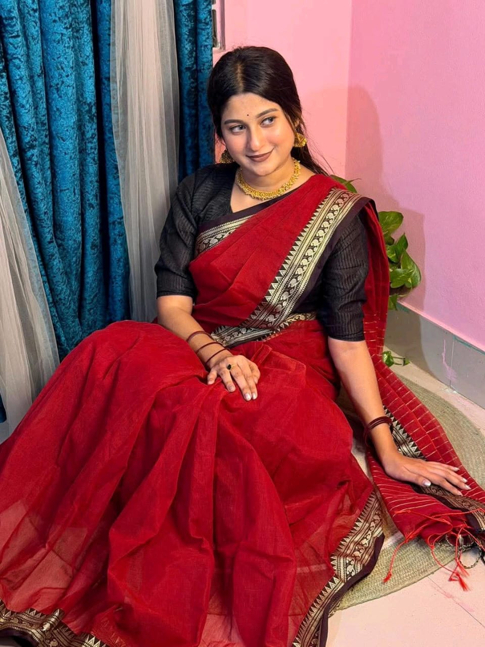 Nokshi Pair Suti Saree