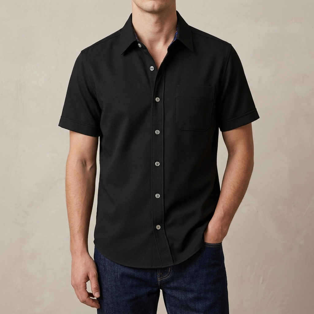 kaizar cotton Half Sleev Shirt For Men's