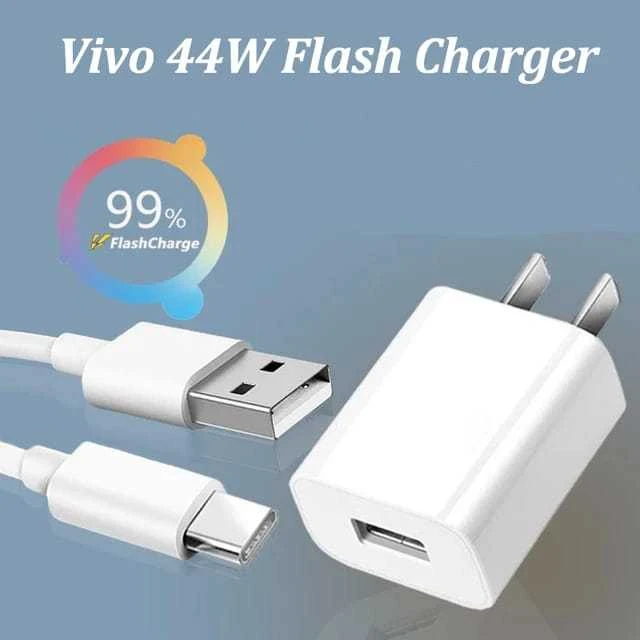 Vivo Flash Charger 44W Super Flash Charger Type C