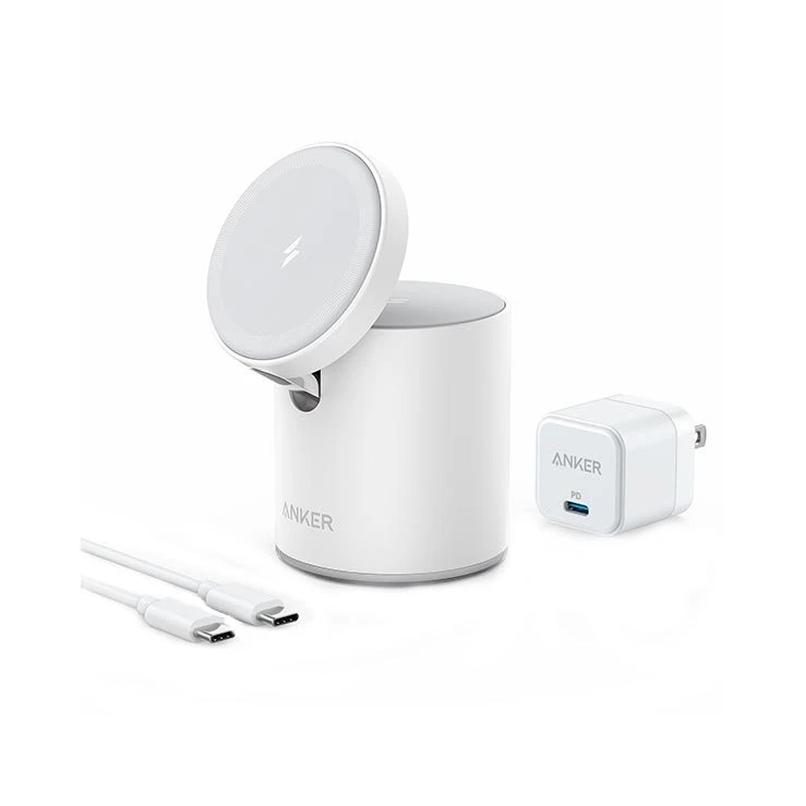 Anker 623 MagGo Magnetic Wireless Charger – White
