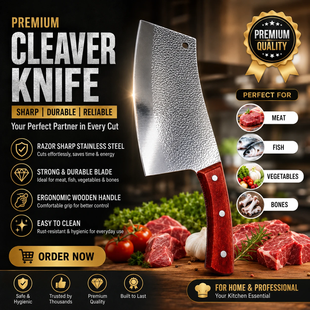 Damascus Steel Knife