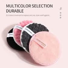 1pcs Multicolor Lazy Pineapple Shaped Reusable Fiber Make Up Remover Clean Sponge Random Colour