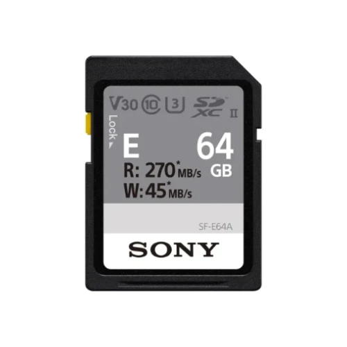 Sony SF-E Series UHS-II SDXC 64GB Memory Card