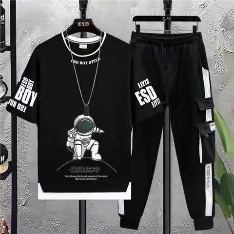 Half Sleeve T-Shirt & Trouser Set