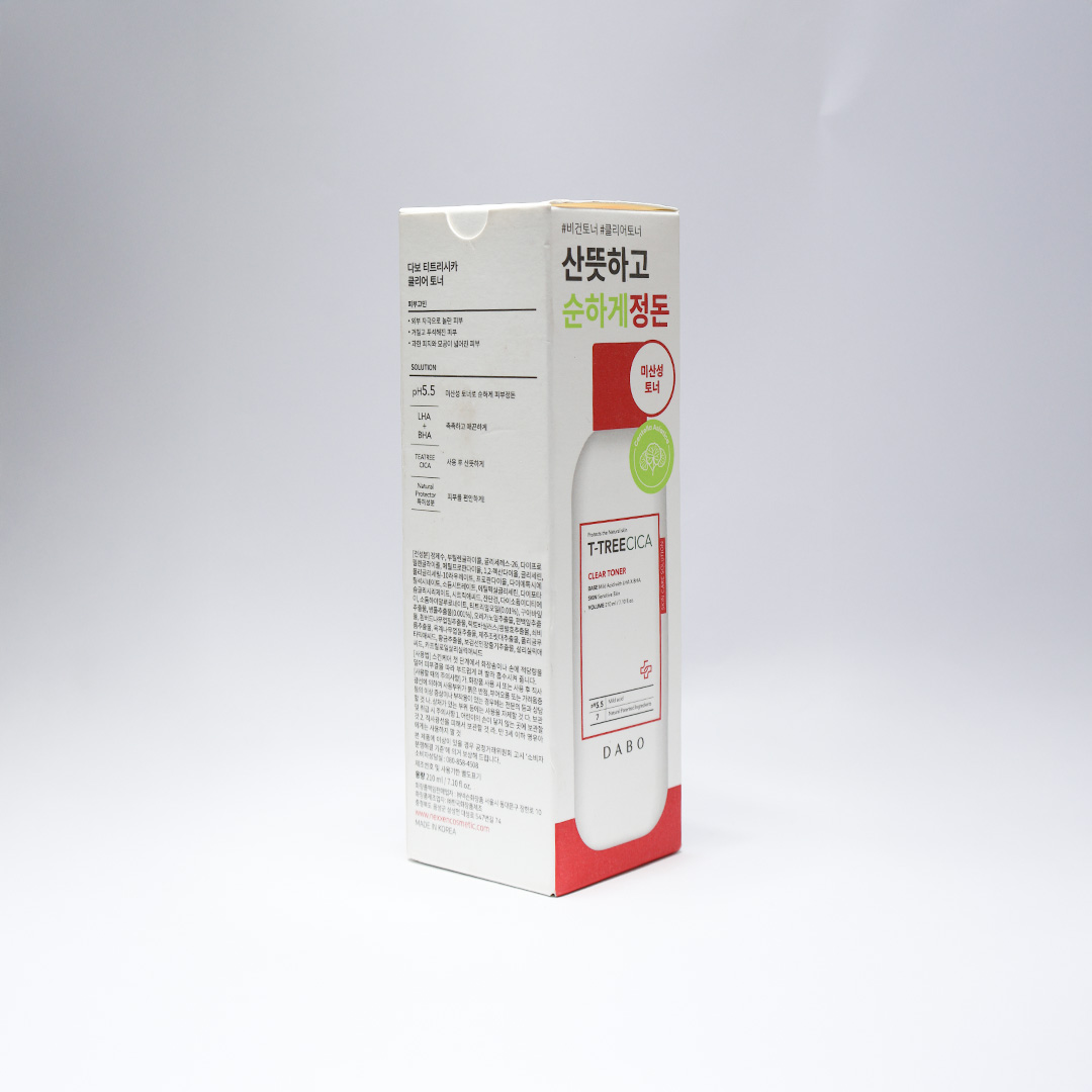 Dabo T-Tree Cica Clear Toner 210 ml