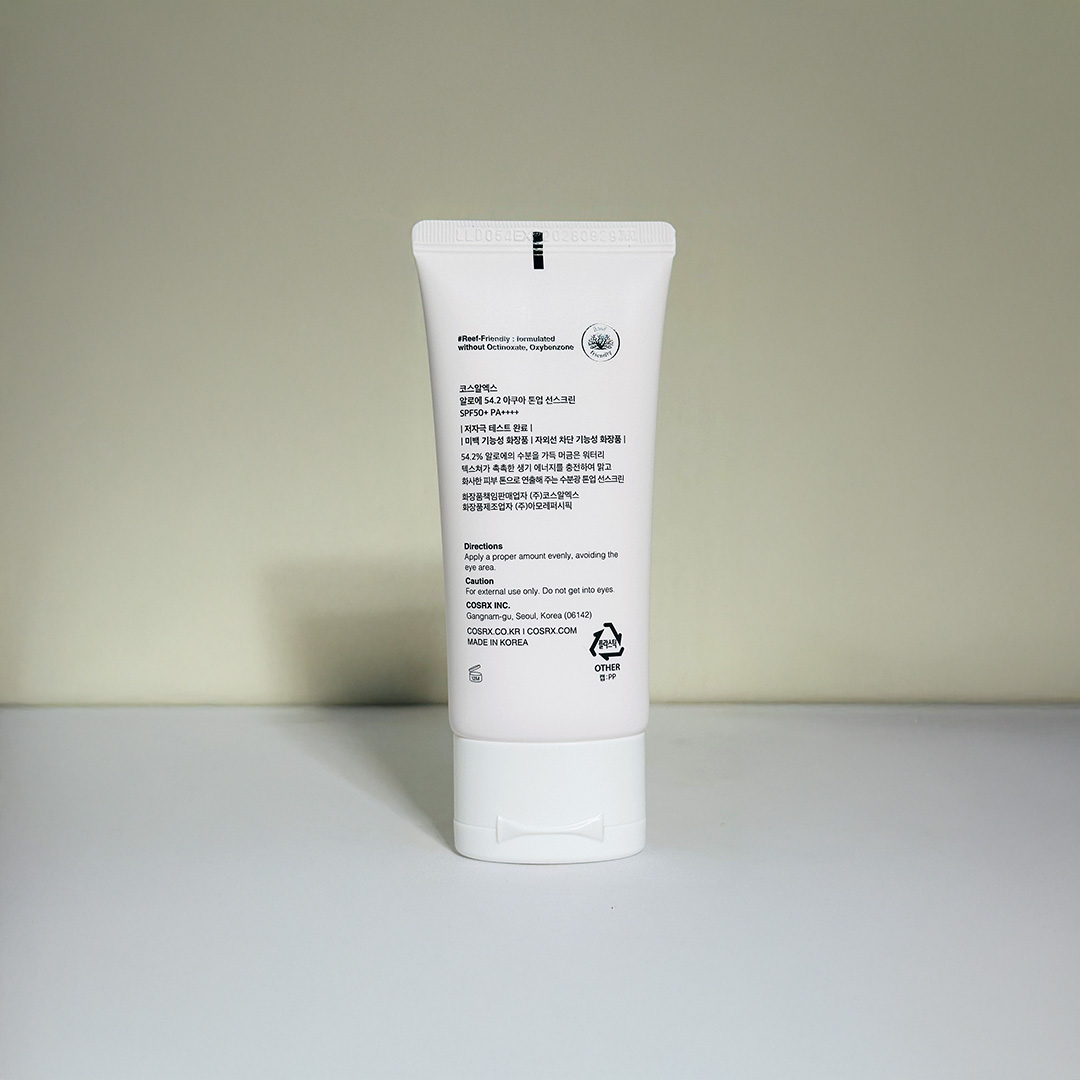 Cosrx Aloe 54.2 Aqua Tone-Up Sunscreen SPF50+ PA++++ 50 ml