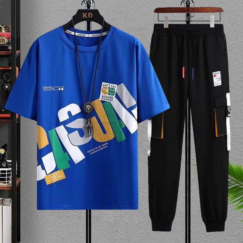Half Sleeve T-Shirt & Trouser Set