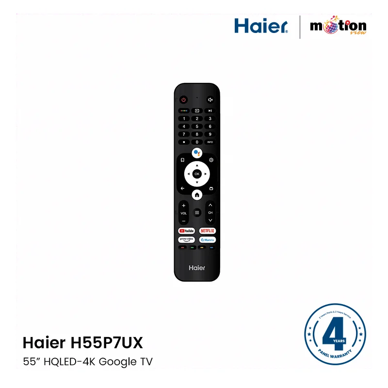 Haier H65P7UX 65 Inch HQLED-4K Google TV
