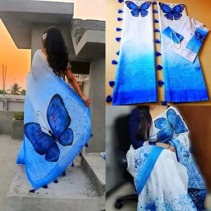 Exclusive Design Hand Print Couple Dress For Sweet Couple