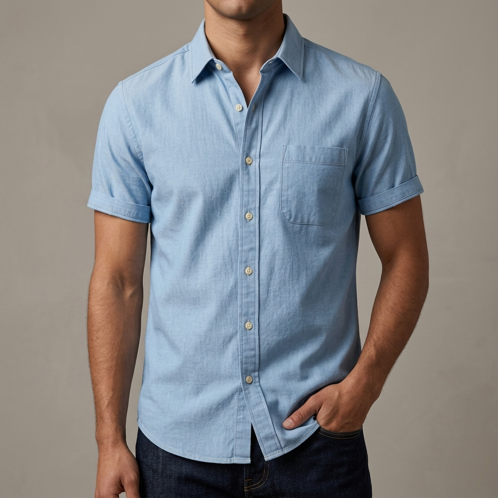 kaizar cotton Half sleeves Shirt For Men's