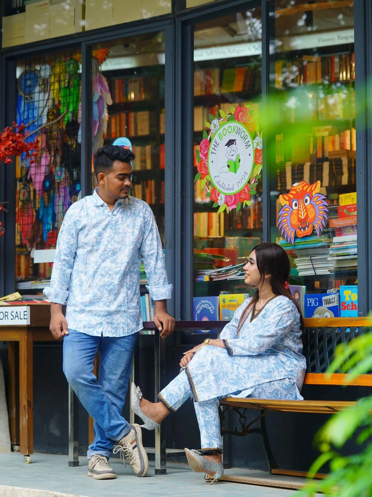 Matching Couple Dress | 2 Pcs and shirt
