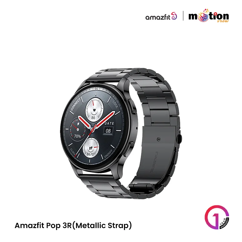 Amazfit Pop 3R Smart Watch(Bluetooth Calling)