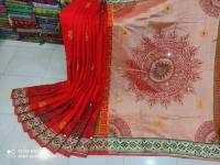 এমব্রয়ডাড়ী ধুপিয়ানসিল্ক শাড়ী