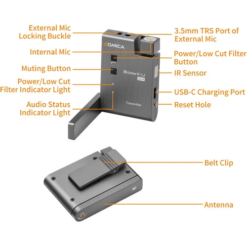 Comica Audio BoomX-U QUA