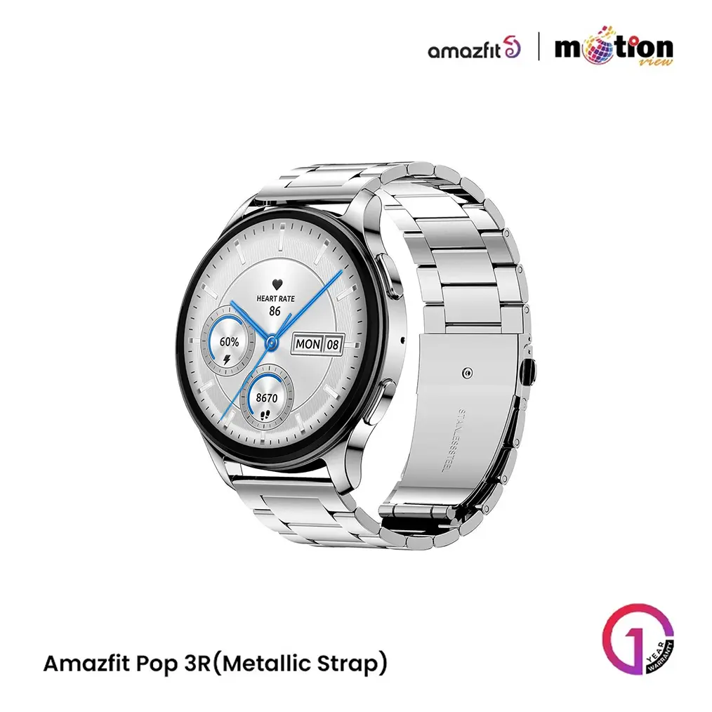Amazfit Pop 3R Smart Watch(Bluetooth Calling)