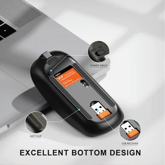 Inphic M1P Ultra Slim 2.4G Wireless Mouse