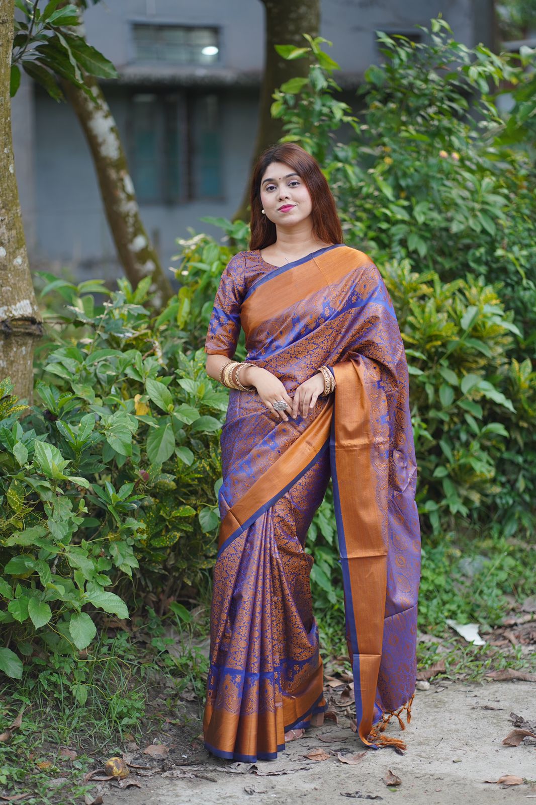 Kanjivaram katan Sharee