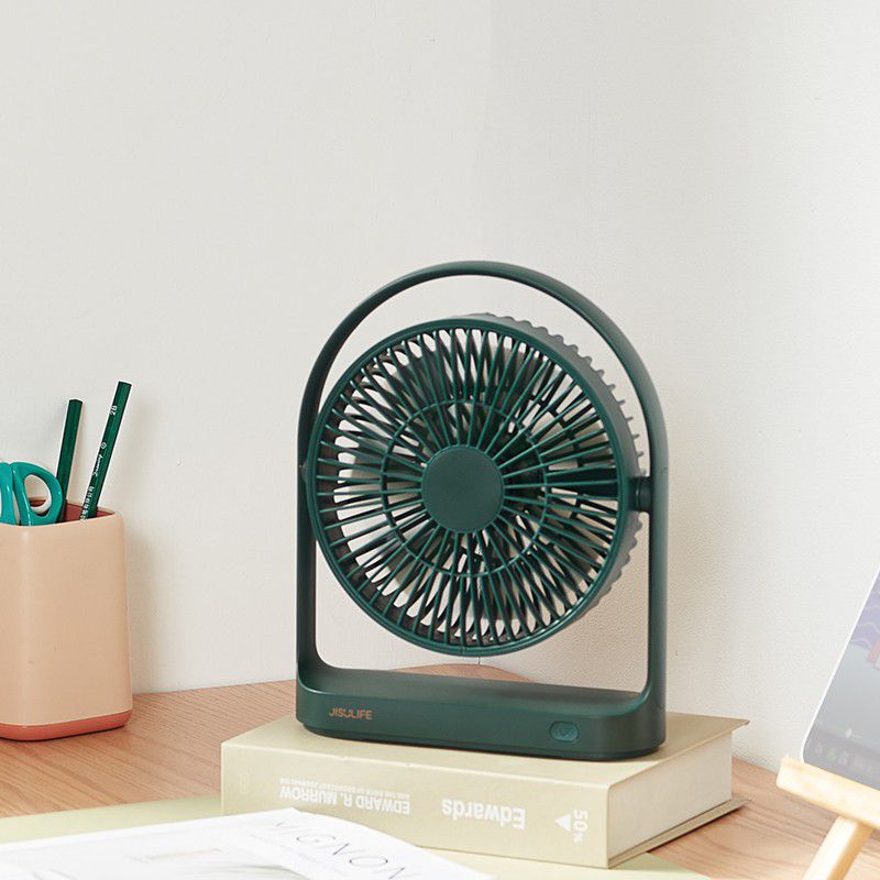 JISULIFE FA19A USB Portable Fan With Type C Charging Port – Green