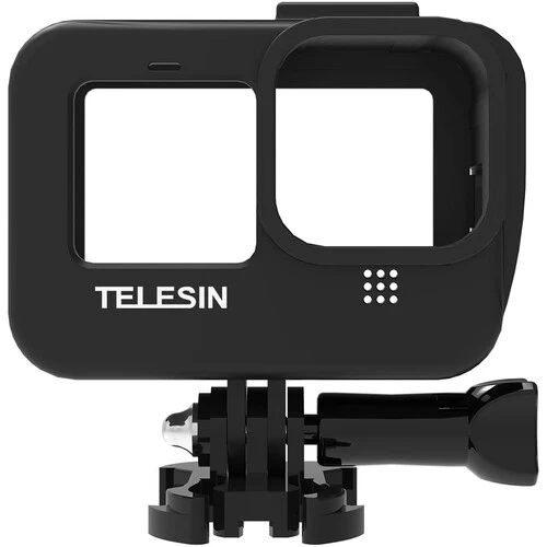 TELESIN Plastic Frame Case with 2 Prong Mount for GoPro HERO9 SKU: GP-FMS-903