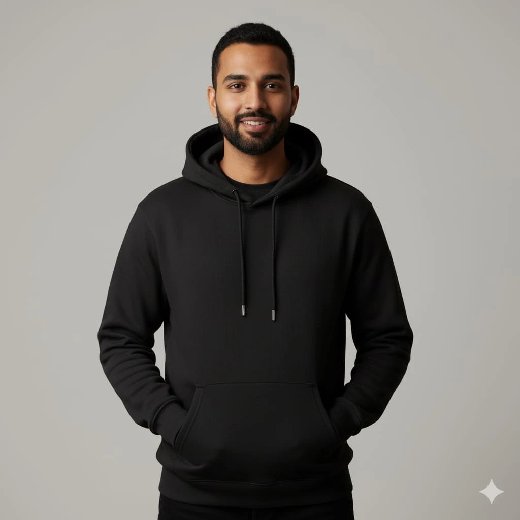 •Solid Hoodie• (Size XL)