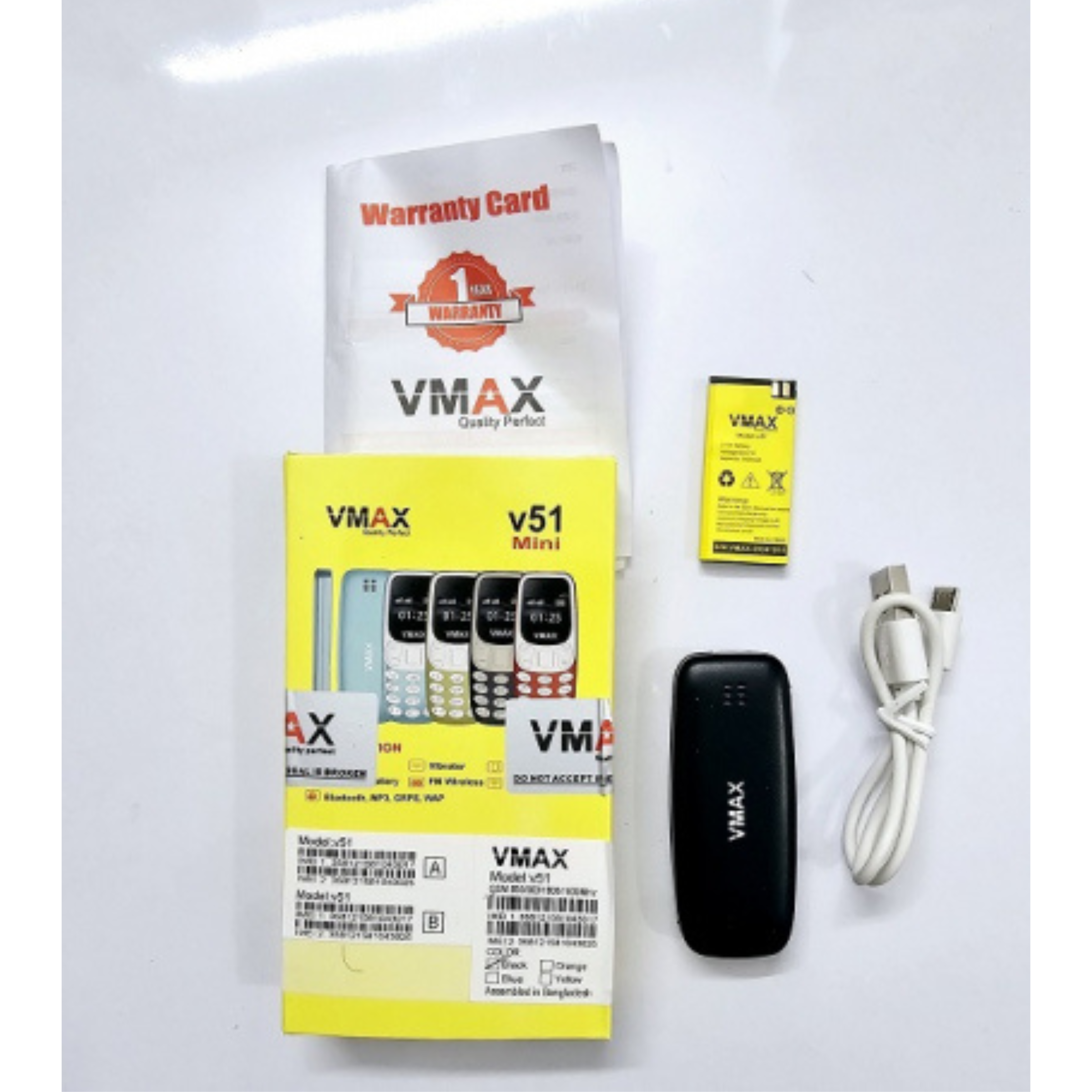 Vmax V51 Mini Phone Magic Voice(Black)