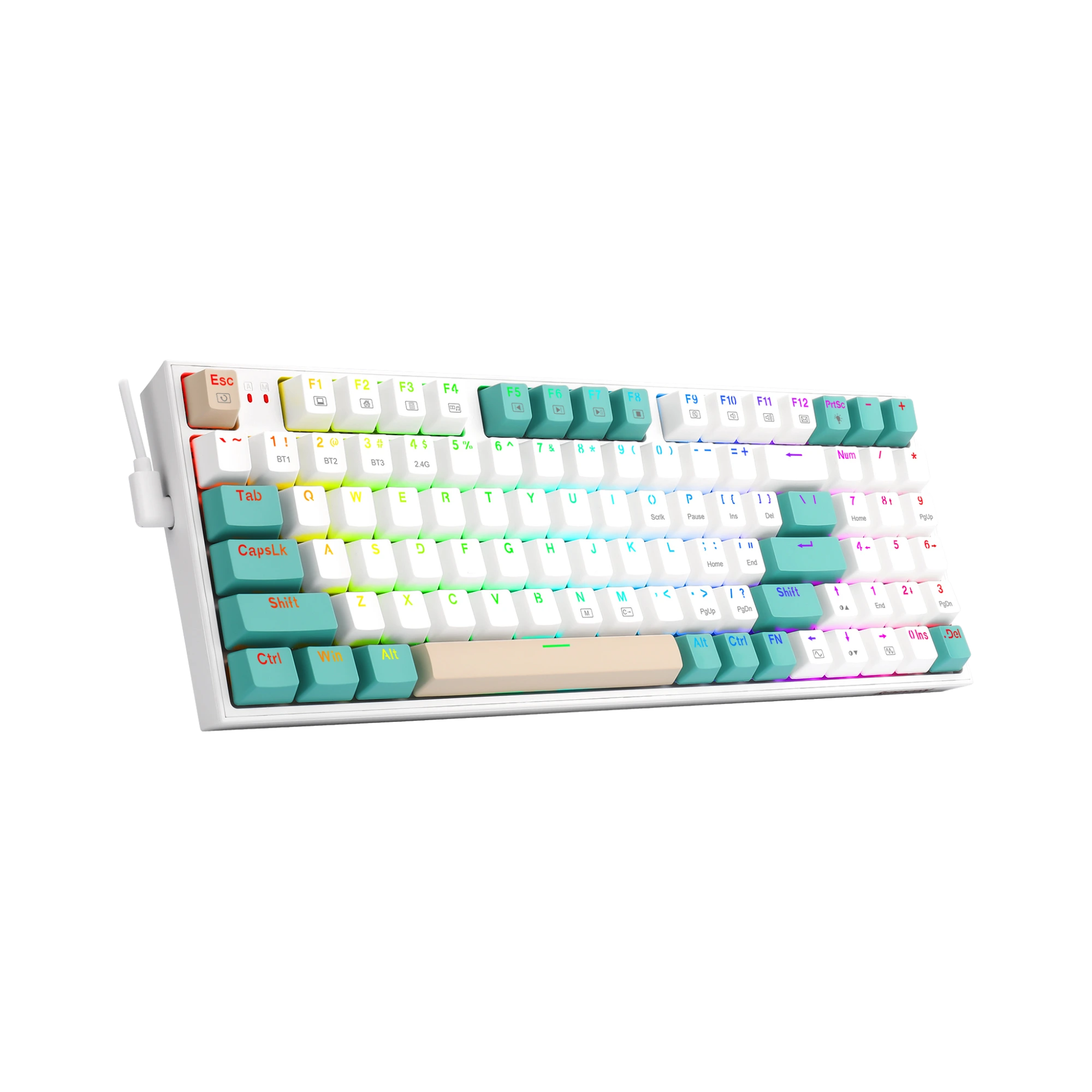 Redragon K643 Veigar RGB Wireless Tri-mode Mechanical Gaming Keyboard
