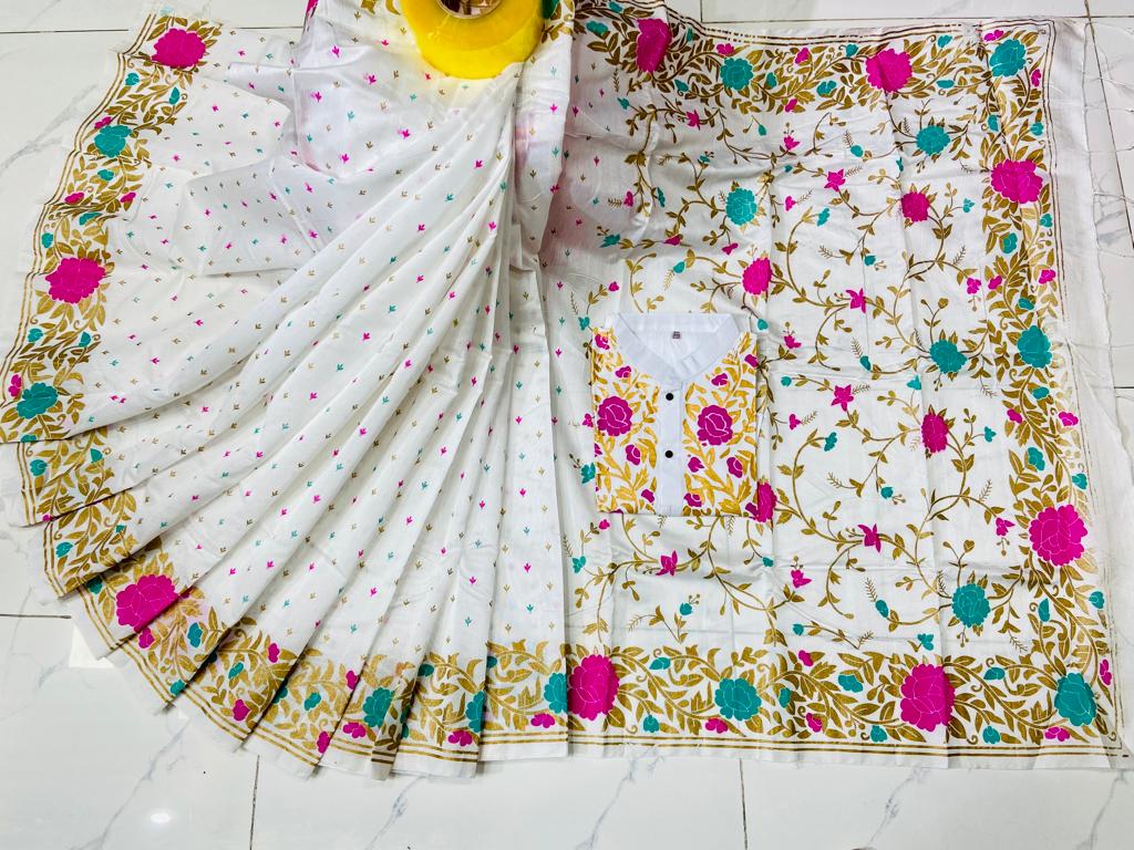 কাপল ড্রেস Couple Saree Sets