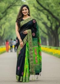 Premium Dhupiyan Silk Sharee