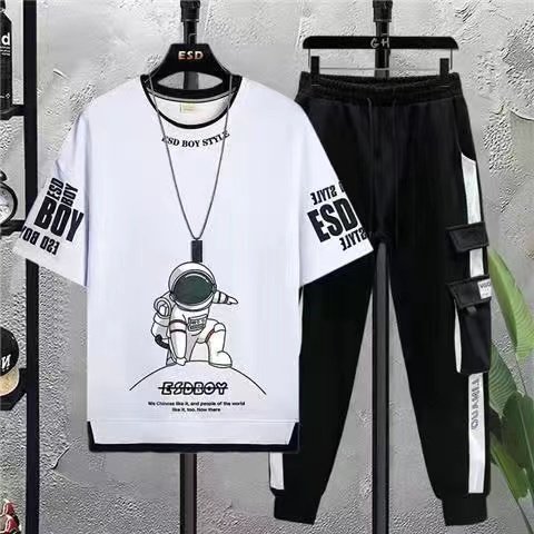 Half Sleeve T-Shirt & Trouser Set