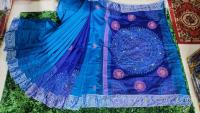 এমব্রয়ডাড়ী ধুপিয়ানসিল্ক শাড়ী