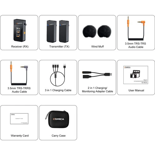 Comica Audio Vimo C2 Wireless Microphone
