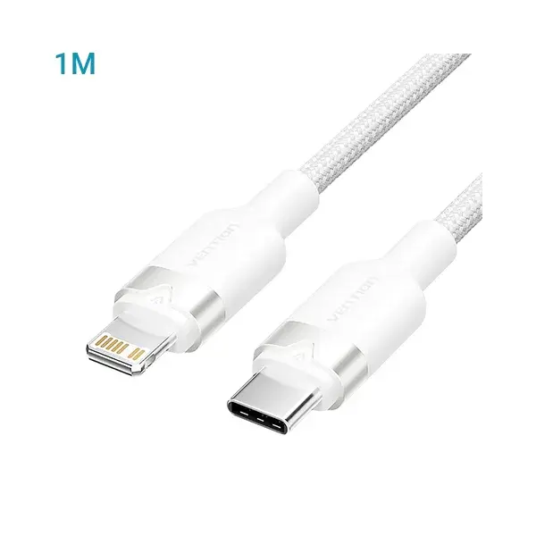 Vention LALWF 3A USB 2.0 Male Type-C to Lightning Cable - 1M