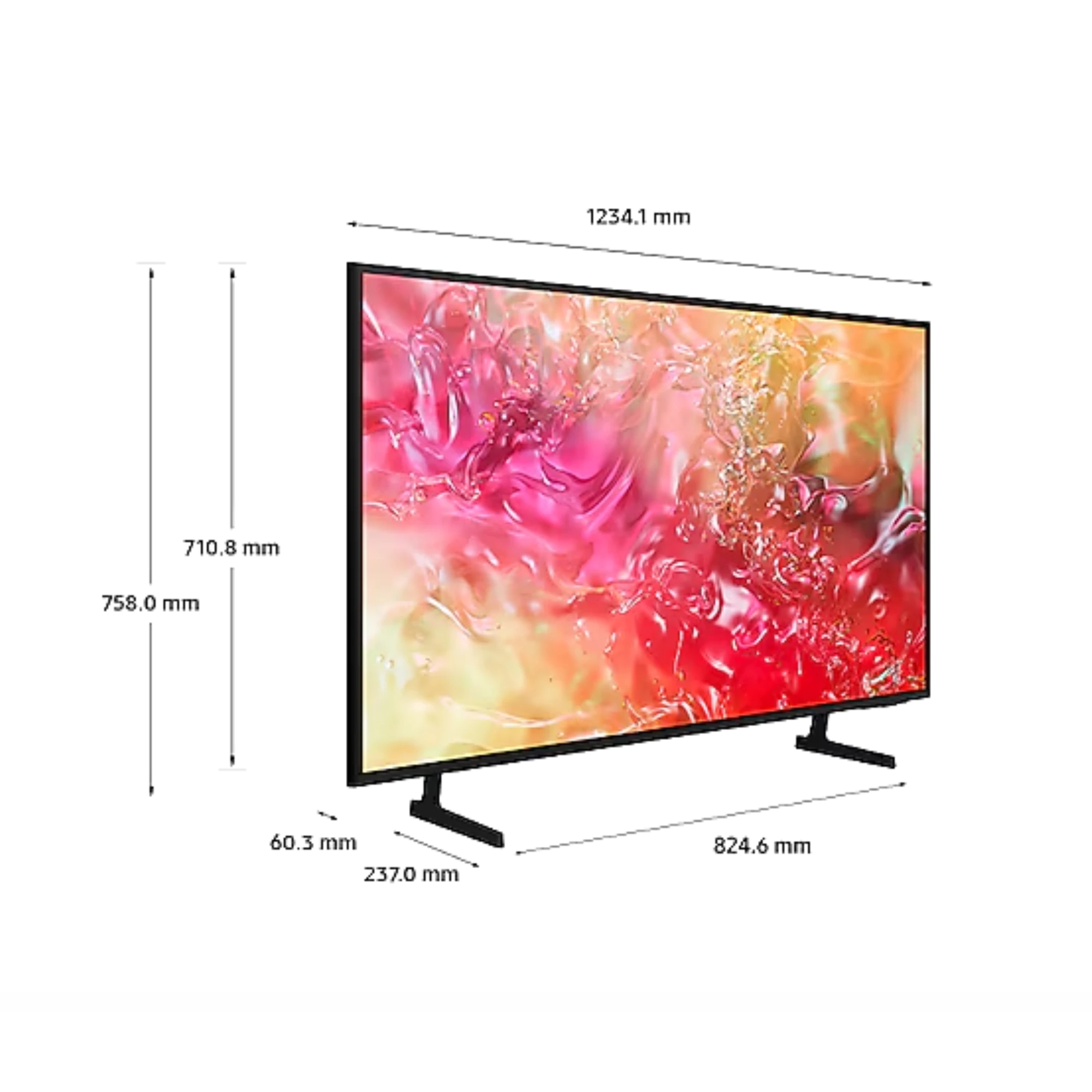 Samsung 65DU7000 65” Crystal UHD Smart TV